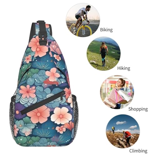 Mochila bandolera pequeña para senderismo unisex miniatura 5