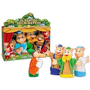 Teorema Marionetten Teatrino Fiabe Italiane 4 PZ