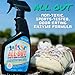 All-Out Sports Odor Eliminator Spray & Deodorizer | Perfect for Smelly Gloves, Hat, Bags, Helmets, Jerseys, Pads, Gear, Shoe & All Other Odors.| Best Formula | 24 oz Spray Bottle (AO503) | Fresh Scent