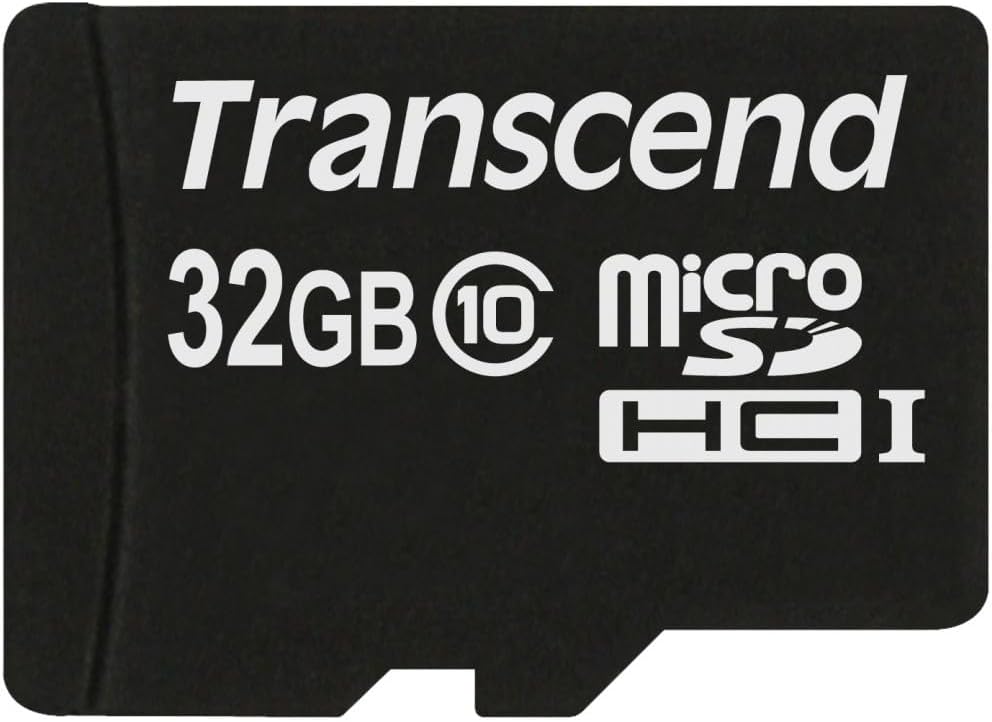Transcend Information TS32GUSDC10 32GB micro SDHC10 Flash Memory - No Box or Adapter