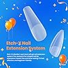 Beetles Short Almond Nail Tips: 12 Sizes 288 PCS Half Matte Full Cover Gel Tips Clear Acrylic Gel Nail Tips Almond Shape for DIY Extension #4