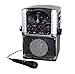 Singing Machine SML625BTBKD Karaoke Machine, Portable Bluetooth CD+G Karaoke System, Black