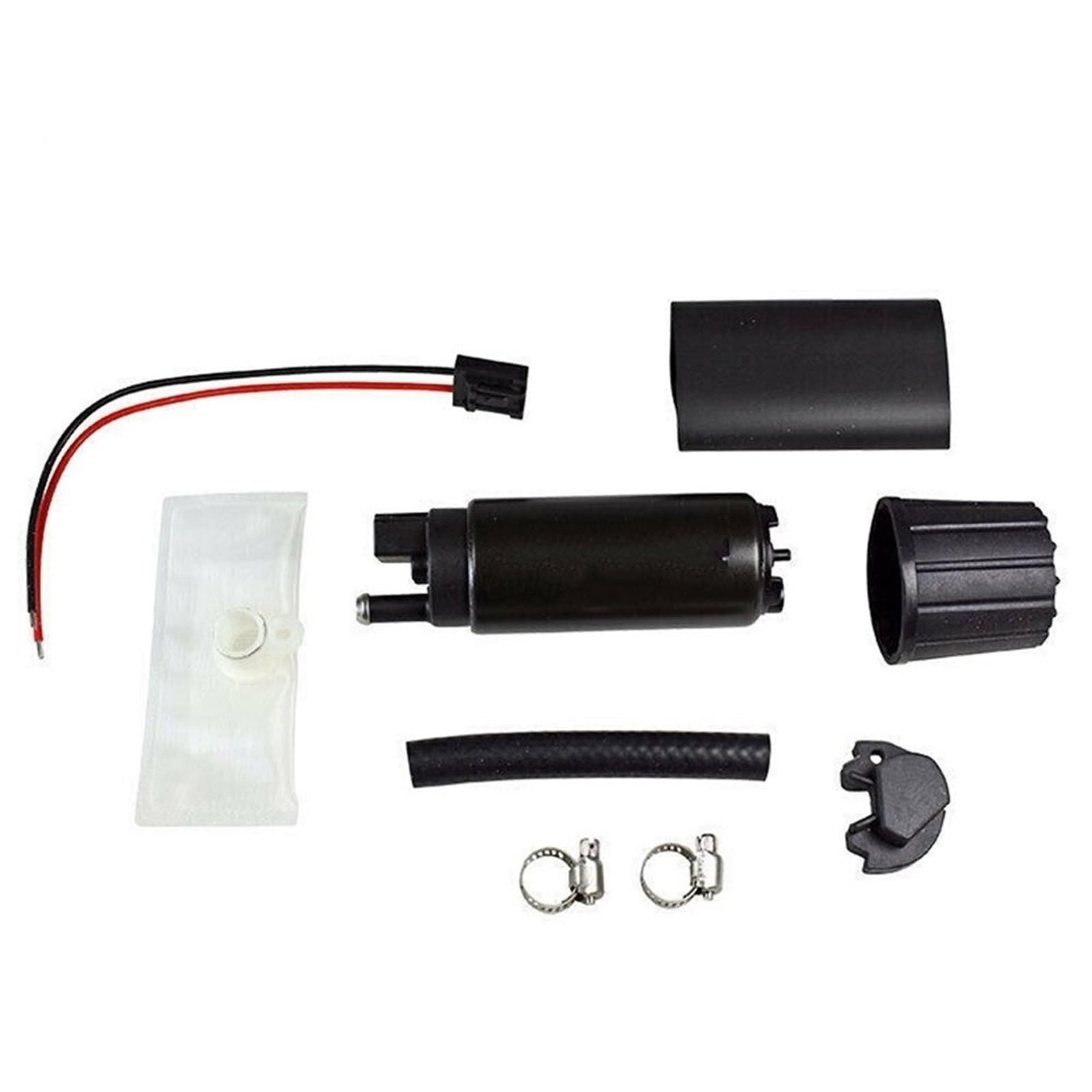 Pompa paliwowa Uniwersalny pasujący do pompy paliwa AEM 50-1000 340LPH High Flow Intank EFI z filtrem i zestawem montażowym Walbro GSS342 W(Black Decal)