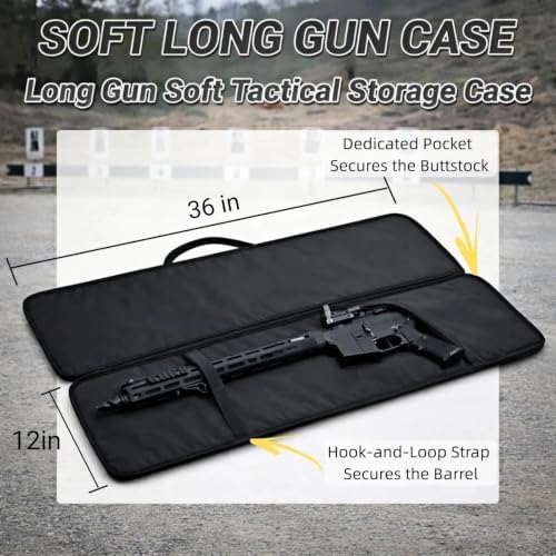 KOKKOYA Soft Gun Case for Rifles and Shotguns 12 Gauge AR 15 Backpack Sling Alternate view