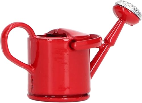 Miniatura 7 de Qinlorgo Modelos de herramientas de jardín de casa de muñecas, casa de muñecas en miniatura 1:12, herramientas de jardín para regadera, pala y