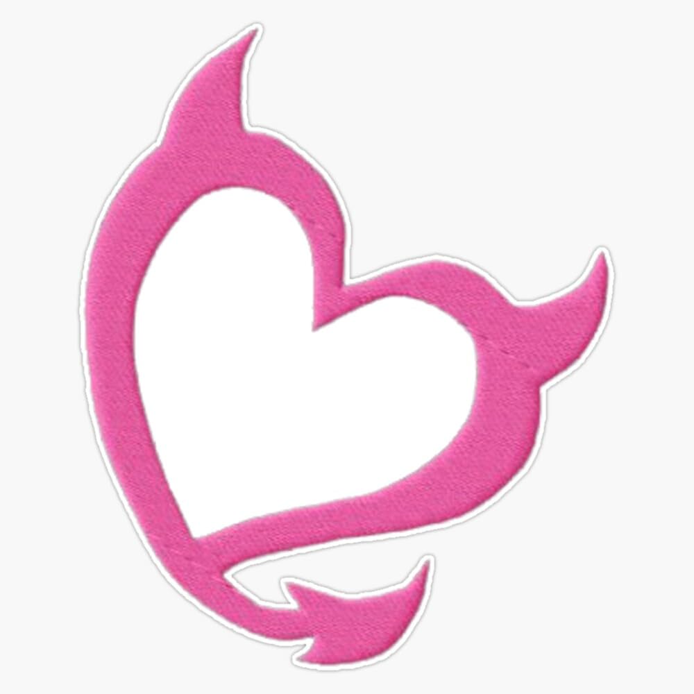 Bad Girls Club Heart Sticker Vinyl Waterproof Sticker Decal Car Laptop Wall Window Bumper Sticker 5"