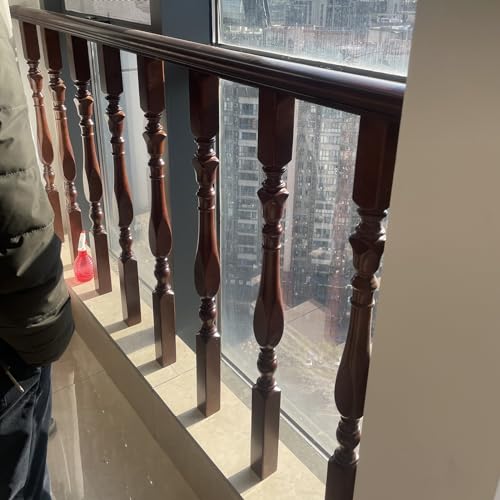 Remplacement de colonne de rampe d'escalier stable avec fixations de montage - 5