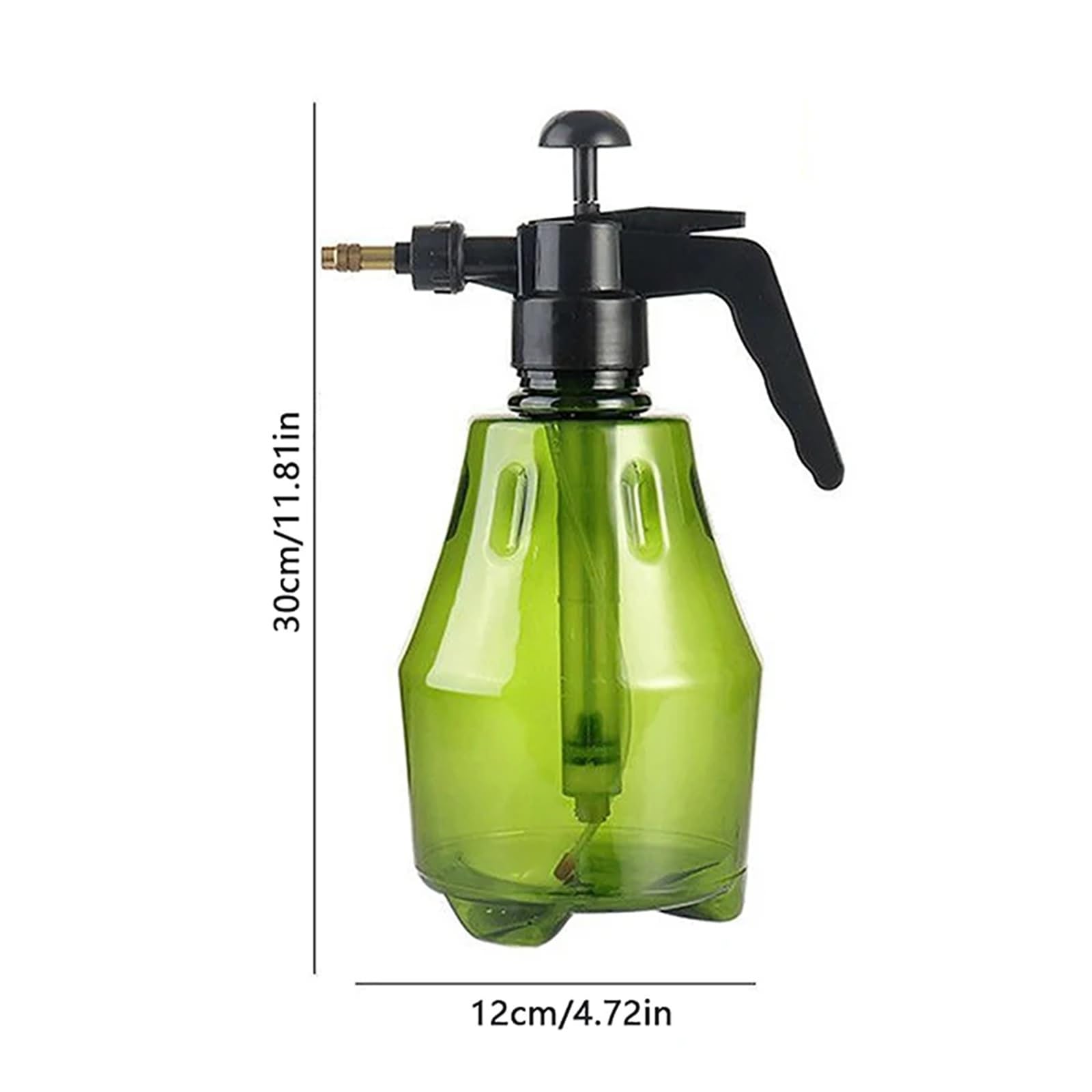 Spruzzatore a pressione manuale da 1,5 l, pompa ad aria, acqua giardino, irrigazione, attrezzi for l'irrigazione, spray Per Piante In Vaso, Giardino(A Gray)
