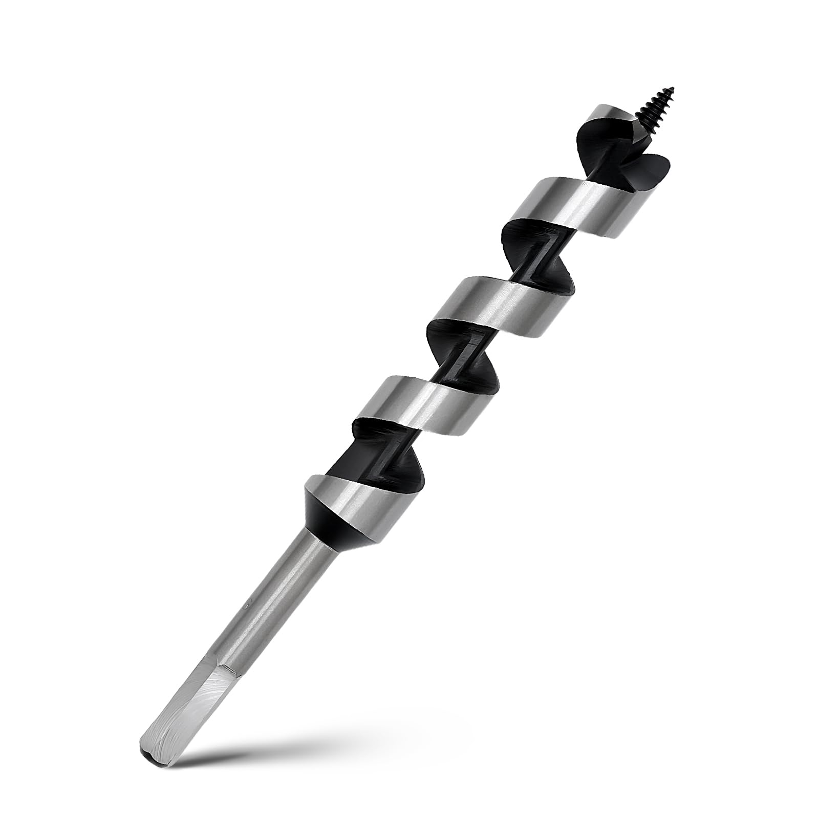 1-3/16 x 9 inch Auger Drill Bit for Wood, 30x230mm Hex Shank Ship Auger Bit for Soft Wood, Hard Wood, Plastic, Composite Materials and DIY Projects