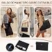 Imagen de RAINSMORE Bolso Mujer Grande con Clutch Bolsos Universidad Bolso Ordenador Portatil 15