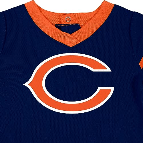Image of Gerber NFL Baby Girls Jersey Dress and Diaper Cover