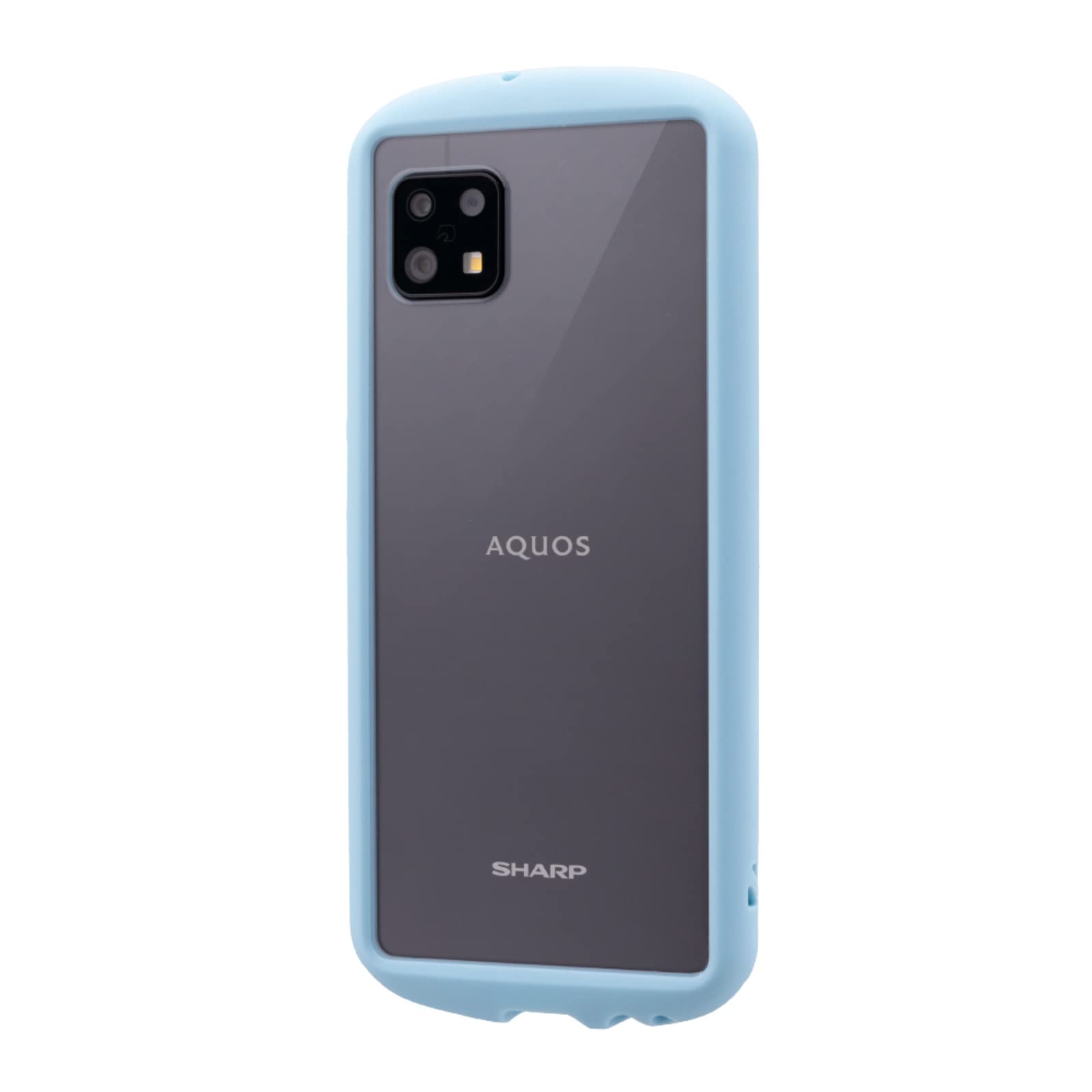 Amazon.co.jp: ビアッジ AQUOS sense6 SH-54B/SHG05 耐衝撃背面クリア  