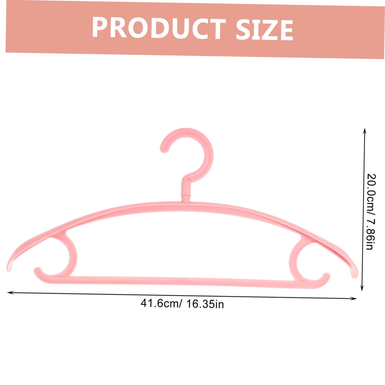 SOLUSTRE Maximize Space 10pcs Grey Hangers Non-Skid Rotating Clothes Hangers for Wardrobe