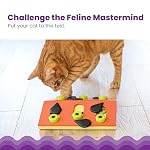 Catstages Nina Ottosson Melon Madness Puzzle & Play Cat Puzzle Feeder – Interactive Treat Game for Indoor Cats, Level 2 Slow Feeder Enrichment Toy, 10.5" x 10.6" - Image 2