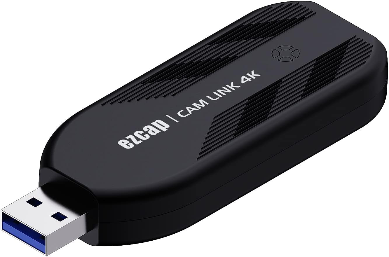 ezcap 313 Camera Link Mini 4K60 HDMI Input 1080P60 Video Capture and Live Streaming USB 2.0 UVC