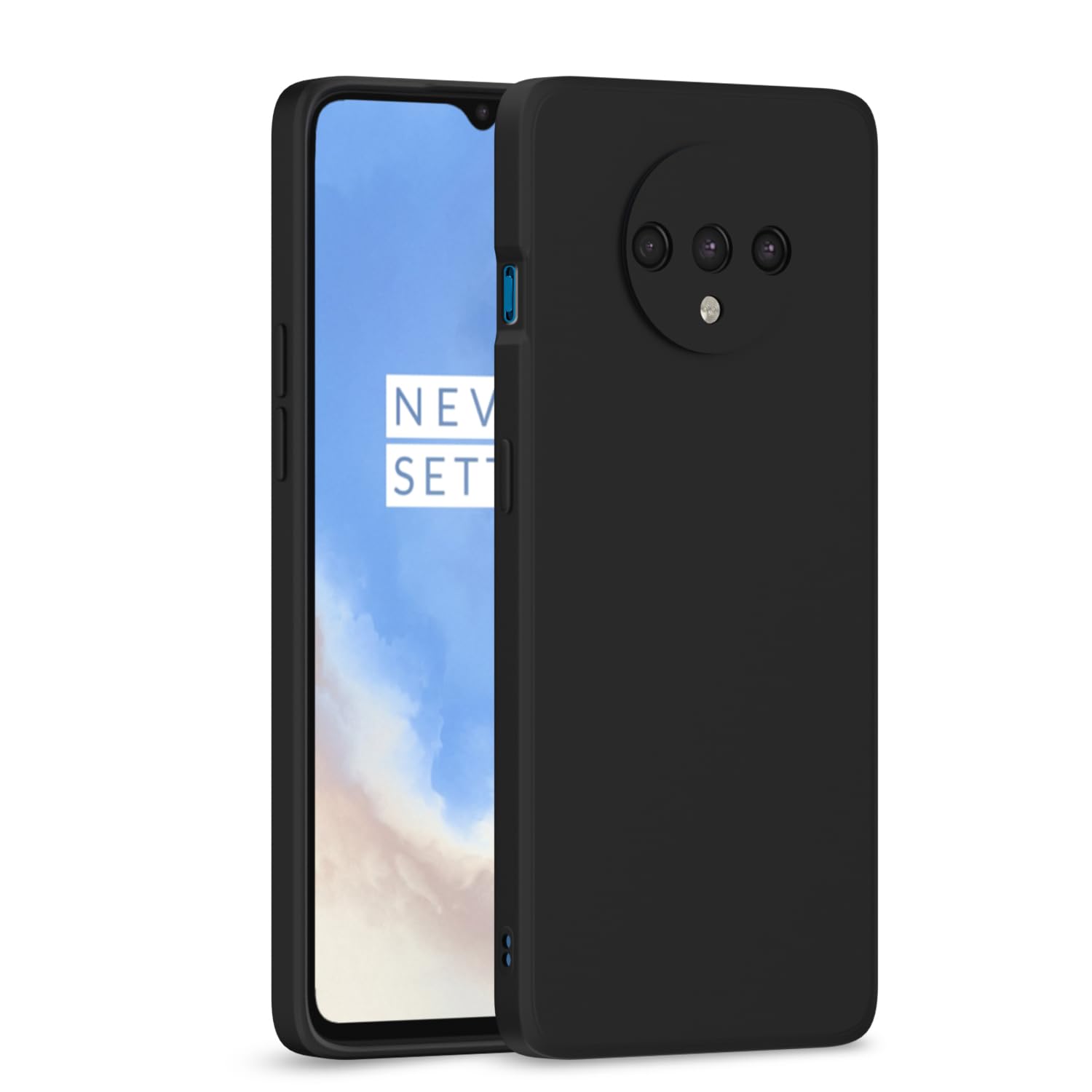 Pikkme OnePlus 7T Back Cover Camera Protection Shockproof Soft Matte Silicone Back Case for OnePlus 7T (Black) (B0D1KMT5Q4) Amazon Price History, Amazon Price Tracker
