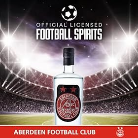Aberdeen Gifts for Men & Women | Official Aberdeen FC Crystal Edition Birthday Vodka for the Dons Football Fans | Premium Alcohol by Bohemian Brands – 70 cl – Bohemian Brands
