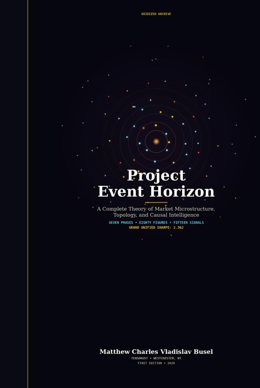 Project Event Horizon: A Complete Theory of Market Microstructure, Topology, and Causal Intelligence