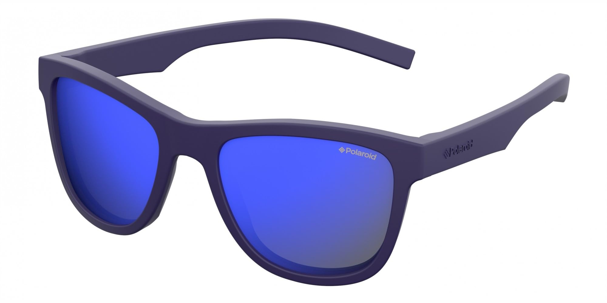 Polaroid PLD 8018/S JY CIW 47 Gafas de Sol, Azul (Rubber Blue/Grey), Unisex Niños