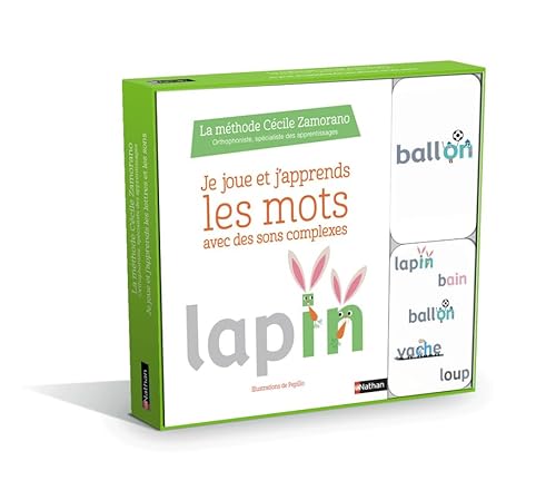 Je joue et j'apprends les mots avec des sons complexes - Coffret jeux - Dès 5 ans