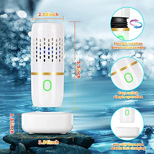Image of Portable USB Fruit and Vegetable Cleaner,Fruit and Vegetable for Kitchenware,Meat,Dishes,Rice,Kitchen Tools (White)