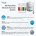 Watts Premier RO Pure Plus VOC 4 Stage Reverse Osmosis System Module with Built-In Check Valve Shutoff, Four Easy Push Button Filters, Sediment Filter, Carbon Block Filter, VOC Filter, Membrane
