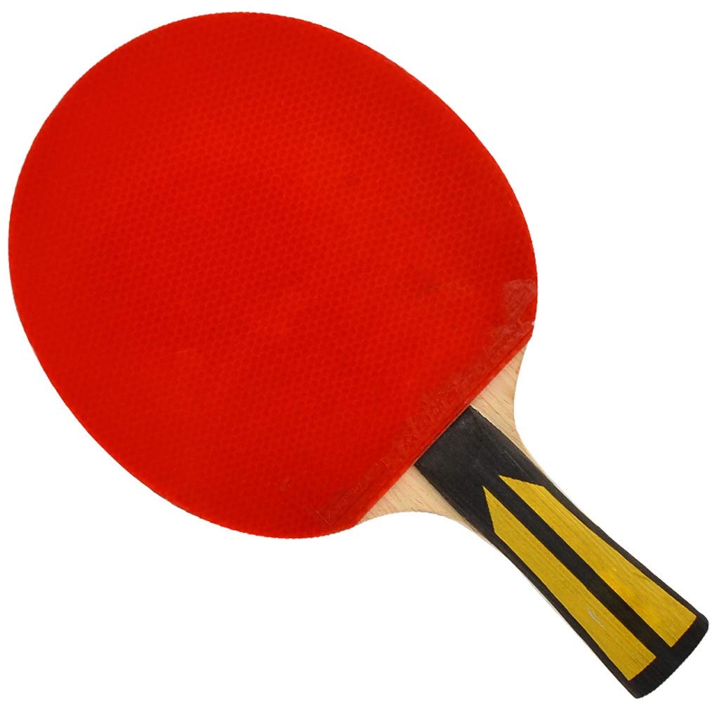 Antiadesivo bifacciale a colpo singolo a 6 stelle, adatto for bambini, allenamento for adulti, racchetta da ping pong, set