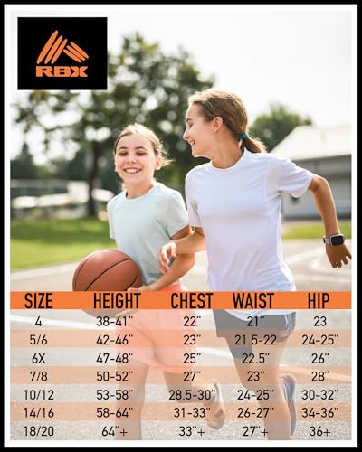 Image of RBX Girls Pants Set - 3 Piece Active Fleece Tank Top Pullover Girls Hoodies and Kids Leggings Athletic Set (7-14)