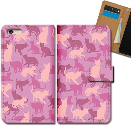 Amazon Co Jp Aquos Sense4 Simフリー Sh M15 ケース 手帳型 カモフラージュ 手帳ケース スマホケース カバー 迷彩 柄 模様 ピンク 猫 ねこ ネコ デザインa E 家電 カメラ