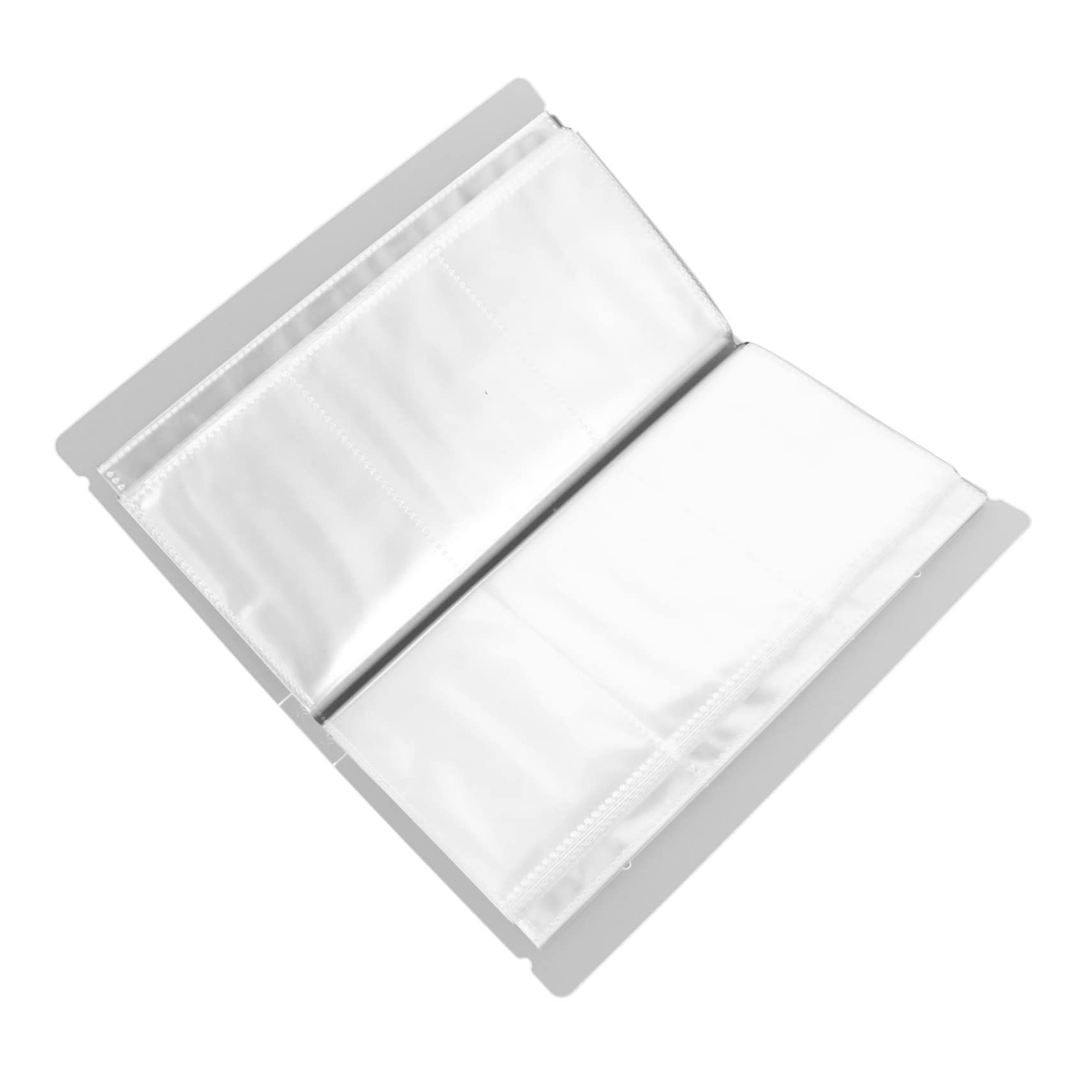 MUCKLILY 1Pc Transparent Postcard Storage Album for Airline Tickets Concert Tickets Trading Cards Material Smooth Touch Great Perspective Effect Fans