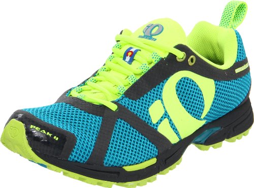 Pearl iZUMi Women s Peak II Running Shoe,Shadow Grey Peacock,5 D US