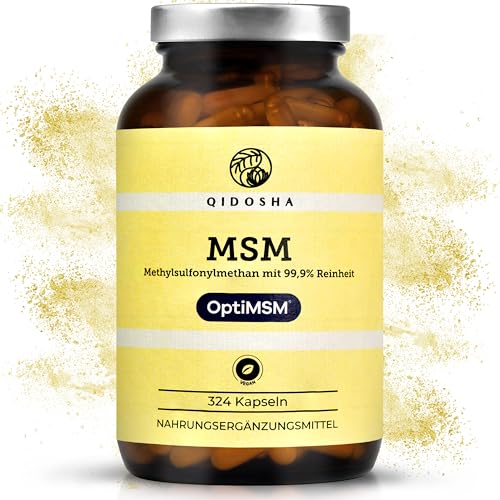 QIDOSHA® Premium MSM Kapseln mit dem...