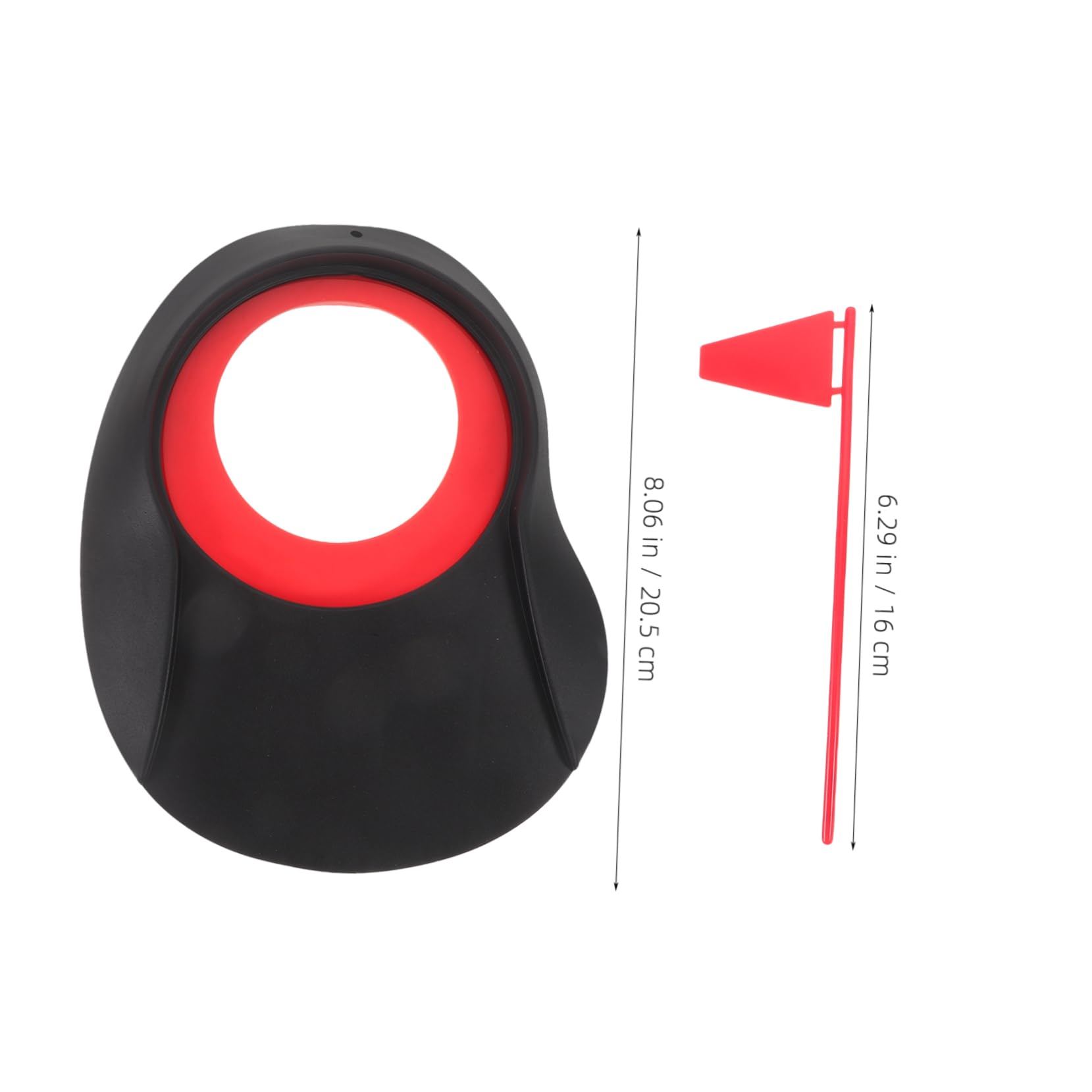 GOOHOCHY Compact Golf Practice Device Portable Putting Cup with Flag for Home and Office