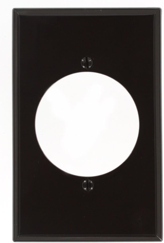 Leviton 80728 BR WP 1G SGL OUTLET 2,145 DIA NYLON