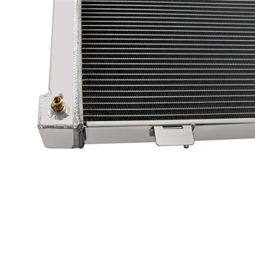 CoolingSky 3 Row All Aluminum Radiator for 1991-1993 Dodge D250 D350 W250 W350 5.9L Diesel Turbo Cummins Engine