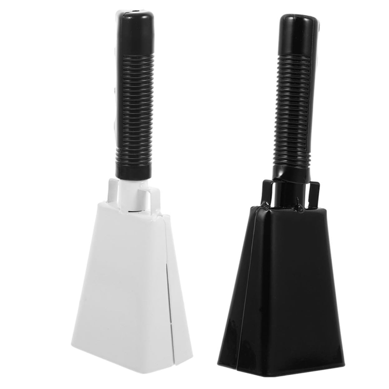Levemolo Loud Cowbell Handles 2pcs Music Instrument Accessories for Cheerleading and Rhythm Training