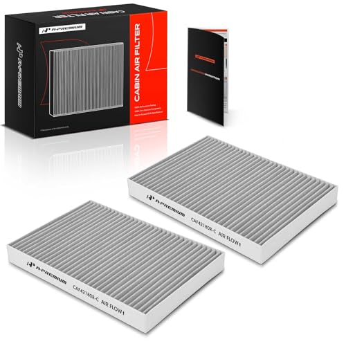 A-Premium 2-PC Cabin Air Filter with Activated Carbon Compatible with Mercedes-Benz S350, S400, S450, S550, S600, S63 AMG, S65 AMG, CL500, CL550, CL63 AMG, CL65 AMG, CLS63 AMG