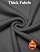 COOFANDY Mens Knitted Sweater Polo Long Sleeve Warm Collared Sweater Banded Bottom Sweaters Dark Grey