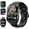 Reloj Inteligente Hombre Mujer, 1.85″ Smartwatch con Llamadas Bluetooth, Podómetro/Pulsómetro/Monitor de Sueño, Impermeable IP68 Smart Watch, 110+ Modos Deportivos Pulsera Actividad para Android iOS