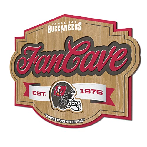 Image of YouTheFan NFL Tampa Bay Buccaneers FanCave Wall Art