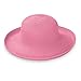 Wallaroo Women's Victoria Sun Hat - Lightweight and Packable Straw Hat, Light Pink
