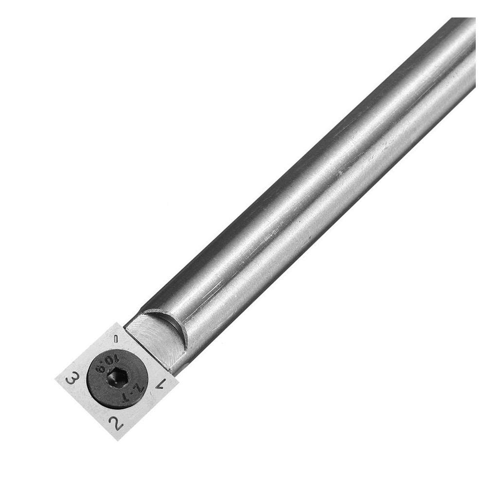 Charles Holzdrehwerkzeug mit Holzkarbide Insert Cutter Round Shank Woodworking Tool Aluminiumlegierung Griff