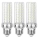 Sauglae Bombillas LED de Maíz de 20W, Bombillas Incandescentes Equivalente de 150W, Blanco Frío de 6000K, 2000 lm, Bombillas de Tornillo Edison E27, 3 Piezas