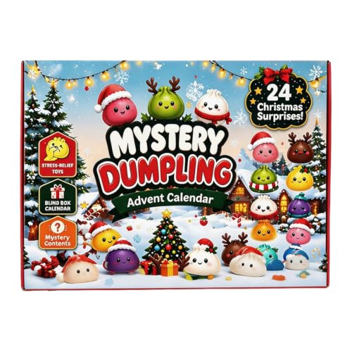 Christmas Squishies Advent Calendar Cute Xmas Countdown Calendar for Adults - image 1
