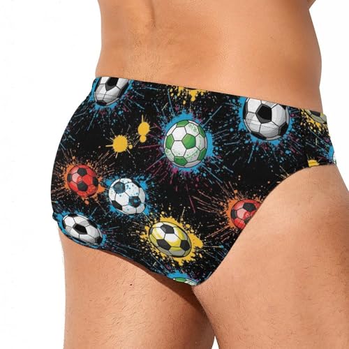 Comfortable Swim Trunks for Men, Low Rise Surfing Shorts with Drawstring3