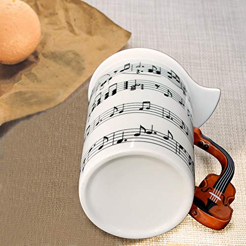 Lavezee-Music-Coffee-Mug-With-Lid-And-Violin-Handle-15-Ounce-Water-Tea-Drinks-Cup-Gift-For-Music-LoverTeacherFriend
