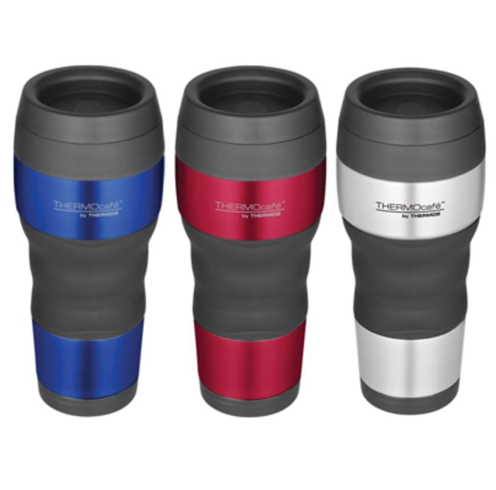 Thermos DF4020TRI6 Reisebecher mit ergonomischem Griff, Edelstahl
