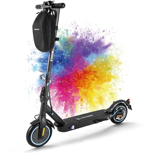 Patinete Eléctrico Adultos Todoterreno,Patin Electrico,Scooter Electrico Potente Plegable/Autonomía de 30-35 km/Ruedas de 10'/Carga máxima 120kg/IP54/Doble Frenos de Disco,E9