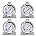 Produktbild Thlevel 4 Stück Ofenthermometer, 100~600°F Ofen Dial Thermometer Braten und Backen Grillthermometer Überwachung Thermometer aus Edelstahl