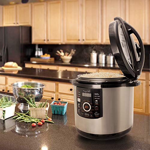 MegaChef-12-Quart-Digital-Pressure-Cooker-with-15-Preset-Options-and-Glass-Lid-Silver